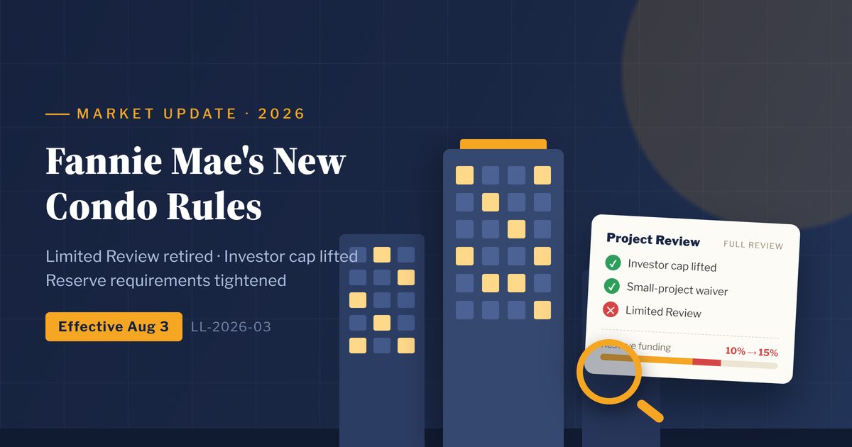 Condo building model with mortgage documents